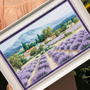 Cross-stitch kit M-416C "Mountain lavender"