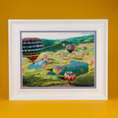Cross-stitch kit M-443C Counted cross stitch kit "Balloons"