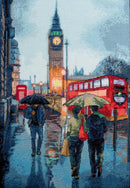 Cross-stitch kit M-488C "Way back home"