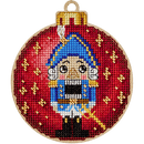 Cross-stitch kit on wood FLW-004