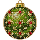 Cross-stitch kit on wood FLW-007