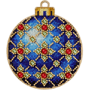 Cross-stitch kit on wood FLW-008