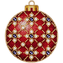 Cross-stitch kit on wood FLW-009