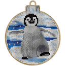 Cross-stitch kit on wood FLW-013