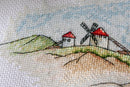 Cross-stitch kit Windmills AH-111