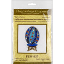 Cross-stitch kit on wood FLW-037