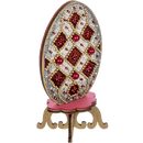 Cross-stitch kit on wood FLW-038
