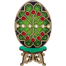 Cross-stitch kit on wood FLW-039