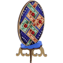 Cross-stitch kit on wood FLW-040