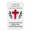 Cross Pocket Charm | Multiple Color Options | Color Crete Creations