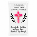 Cross Pocket Charm | Multiple Color Options | Color Crete Creations