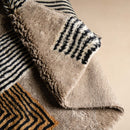 Crossing Lines - Luxury Shag Moroccan Rug