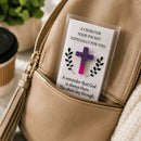 Cross Pocket Charm | Multiple Color Options | Color Crete Creations