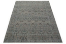 Crown Custom Made Traditional Design Pink Hand Knotted Wool Rug