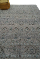 Crown Custom Made Traditional Design Pink Hand Knotted Wool Rug
