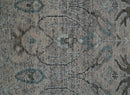 Crown Custom Made Traditional Design Pink Hand Knotted Wool Rug