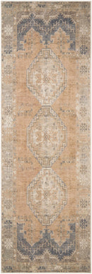 Carrabelle Peach Washable Area Rug - Clearance