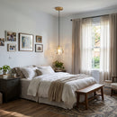 Crystal Ball Linear Round Chandelier
