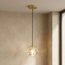 Crystal Ball Linear Round Chandelier