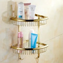 Crystal brass bathroom accessories set gold bathroom hardware