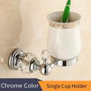 Crystal brass gold toilet paper holder bathroom accessory