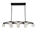 Crystal Chandelier for Dining Room with 8-Light for Modern Farmhouse Design