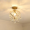 Crystal Chandelier Modern Design with Iron and Elegant Crystal Finish