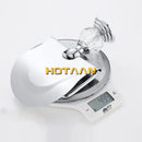 Crystal chrome toilet paper holder bathroom wall mount rack