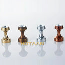 Crystal chrome wall hook set gold and antique brass bathroom decor
