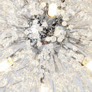 Crystal dandelion chandelier led pendant lamp for dining room