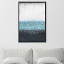 Crystal Rain Blue Canvas