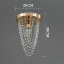 Crystal sun flower gold & silver ceiling light bedroom chandelier