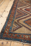 3x6 Antique Camel Hair Serab Rug Runner