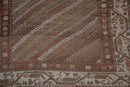 3x8.5 Vintage Distressed Hamadan Rug Runner
