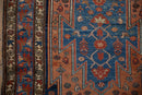 3.5x12.5 Vintage Fine Distressed Malayer Rug Runner
