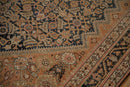 5x11.5 Vintage Distressed Malayer Rug Runner
