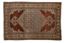 4x6 Vintage Distressed Malayer Rug