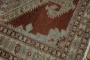 4x6 Vintage Distressed Malayer Rug