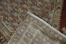 4x6 Vintage Distressed Malayer Rug