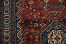 4.5x7 Vintage Fine Abadeh Rug