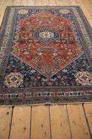 4.5x7 Vintage Fine Abadeh Rug