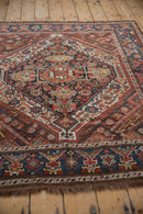 5x6 Vintage Kamseh Square Rug