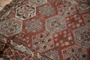 4.5x6.5 Vintage Distressed Baktiari Rug