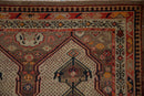 4.5x7 Vintage Fine Malayer Rug