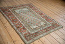 4x5 Vintage Distressed Kurd Square Rug