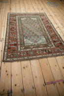 4x5 Vintage Distressed Kurd Square Rug