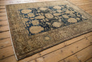 4.5x6.5 Vintage Fine Tea Washed Malayer Rug