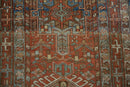 2.5x14 Vintage Fine Distressed Karaja Rug Runner
