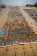 2.5x14 Vintage Fine Distressed Karaja Rug Runner