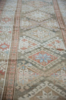 3.5x15.5 Vintage Distressed Hamadan Rug Runner